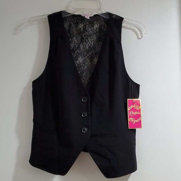 Candie's Jackets & Blazers - Candie's black dressy vest